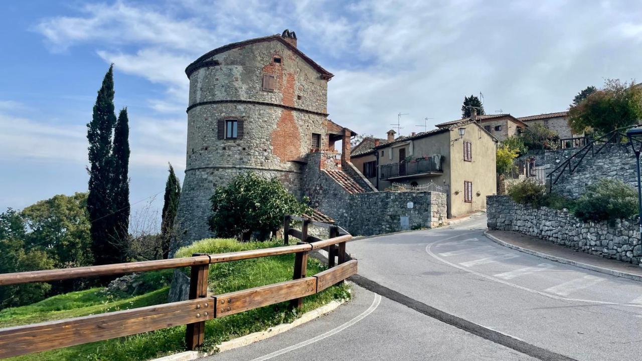 La Costarella Leilighet Montefollonico Eksteriør bilde